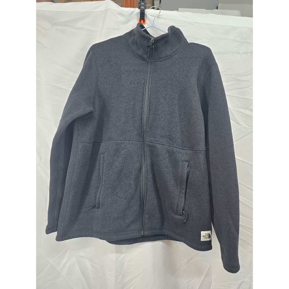 The North Face‎ Women's Full Zip Fleece Jacket Charcoal Grey Size L